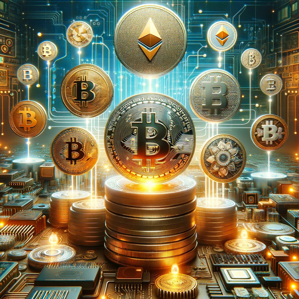 「暗号通貨とは」セクションのアイキャッチ画像です。